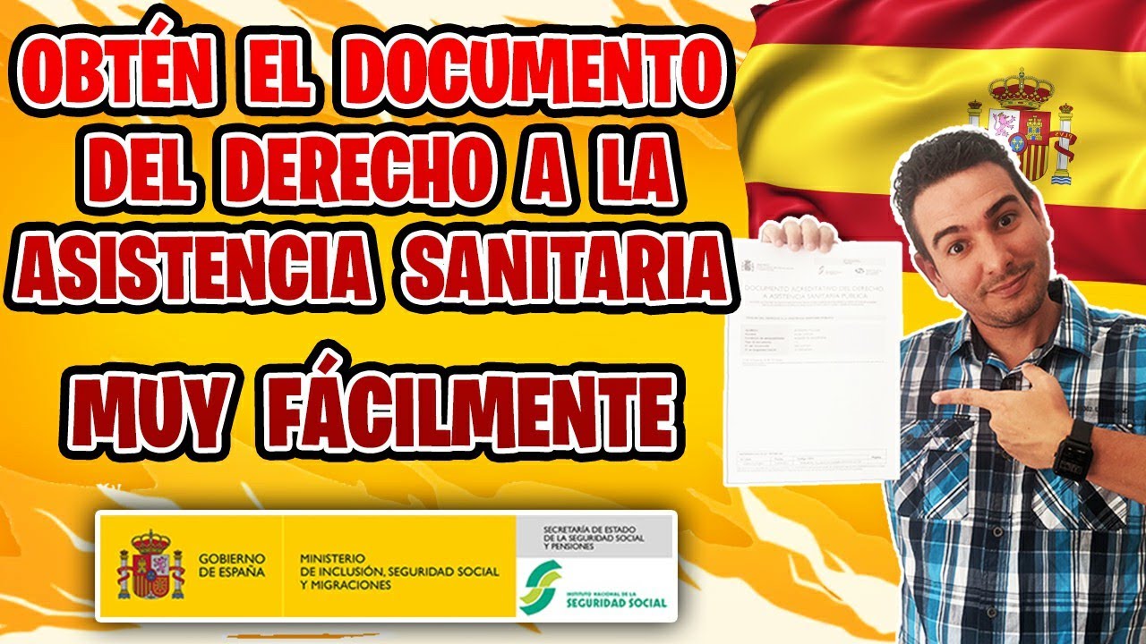 documento acreditativo del derecho a asistencia sanitaria pública
