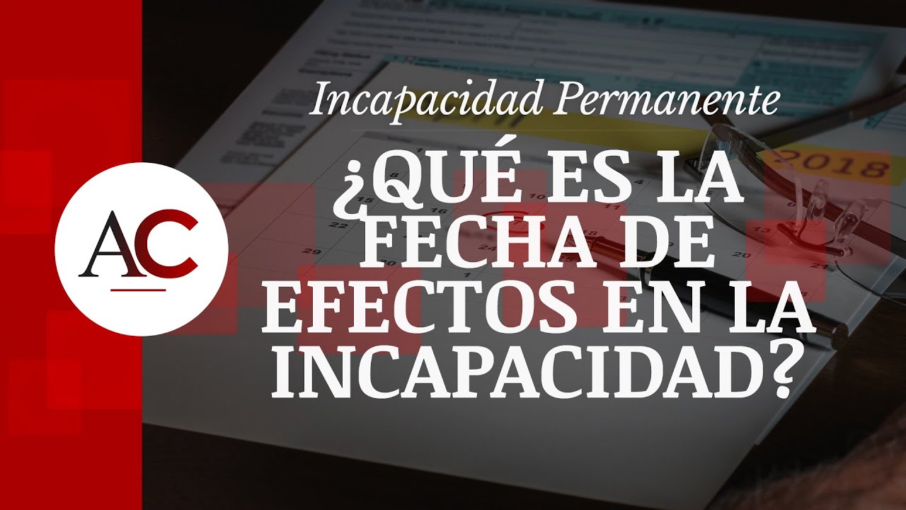 fecha de alta médica y fecha de efecto