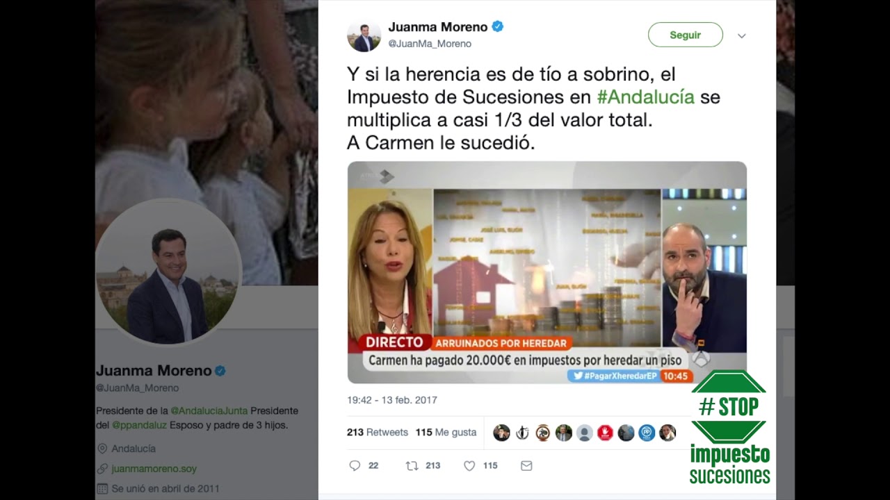 grupo 3 en herencias en andalucia