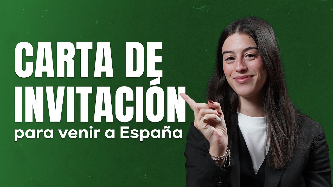 modelos de carta de invitación para extranjeros