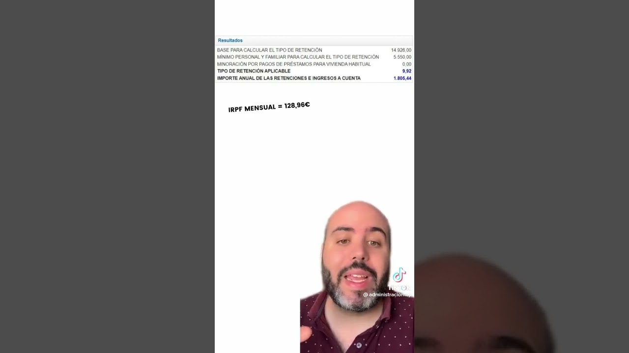 nómina de un trabajador con discapacidad