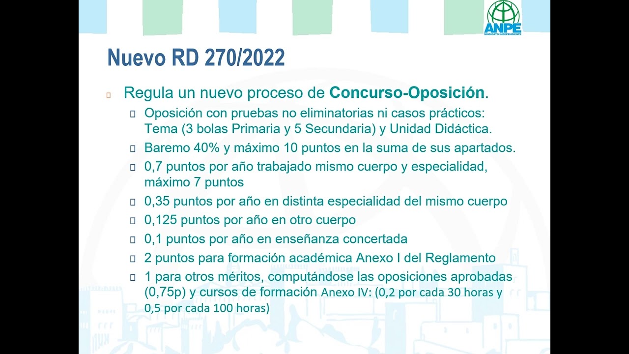 procesos selectivos de estabilización y ordinario