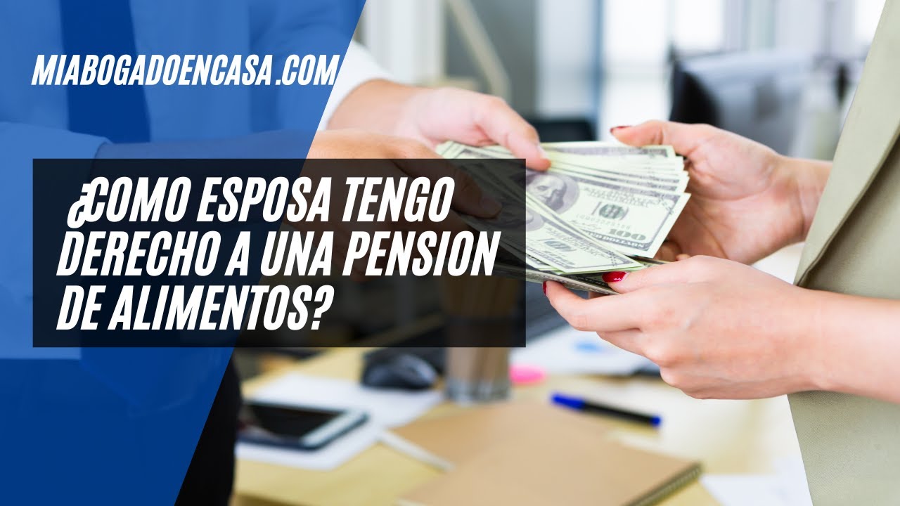 si me divorcio tengo que pagar pensión a mi esposa
