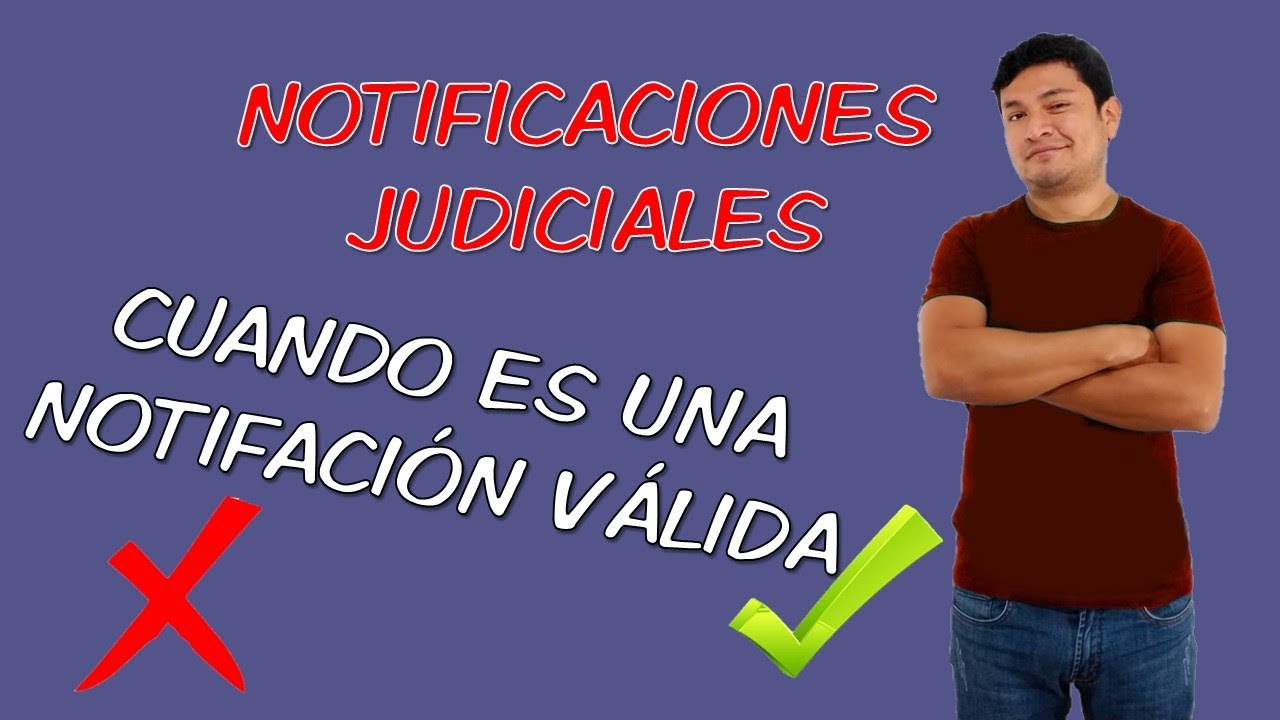 diferencia entre carta y notificacion del juzgado