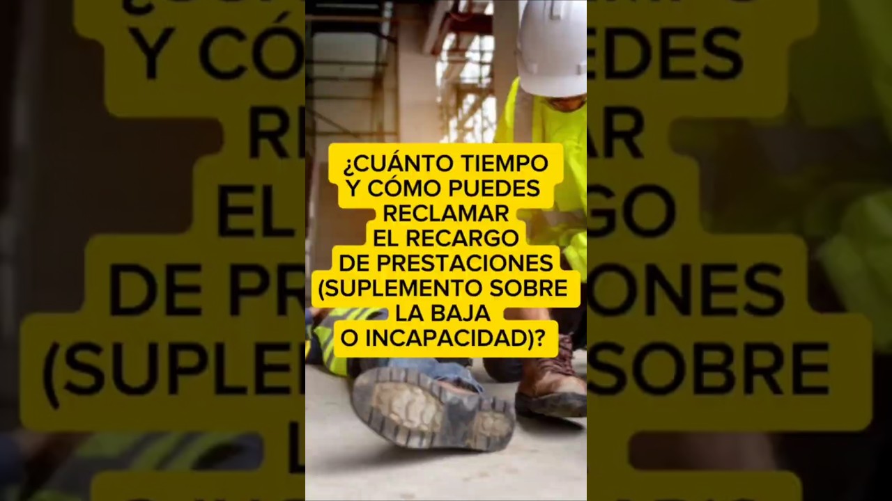 el recargo de prestaciones es vitalicio