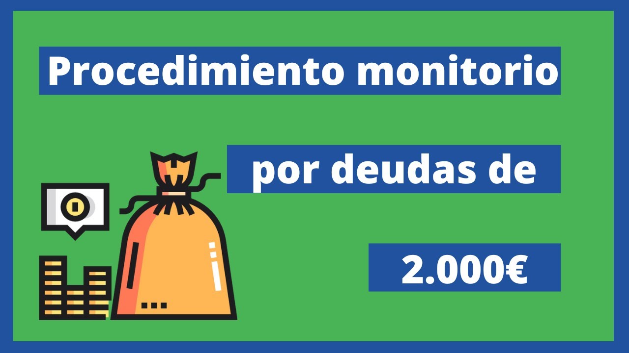 juicio verbal menos de 2.000 euros