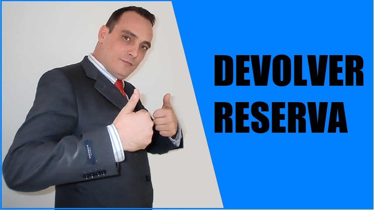 la reserva de un piso se devuelve