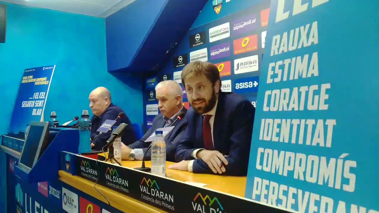 luis pereira lleida rueda de prensa