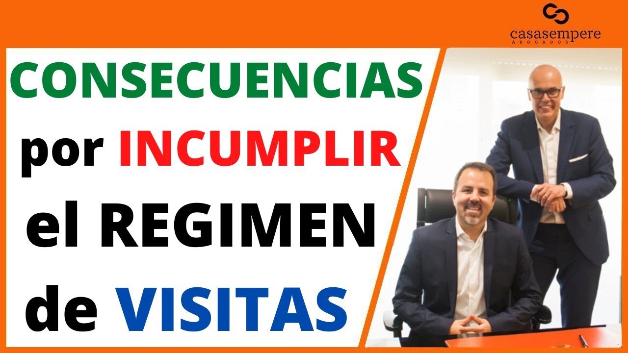 causas para negar regimen de visitas