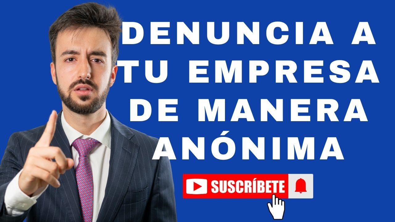 como mandar una inspección de sanidad anónima