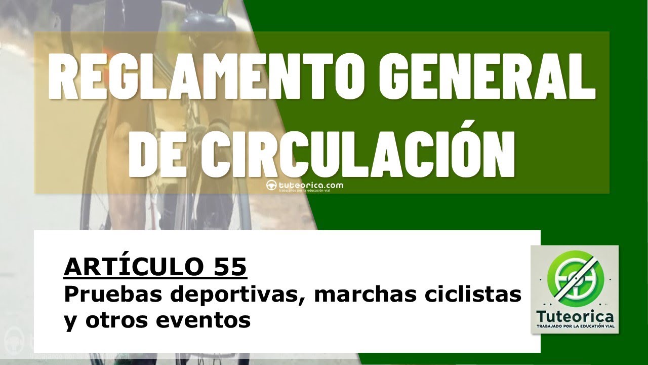 la celebración de marchas ciclistas organizadas requieren autorización previa