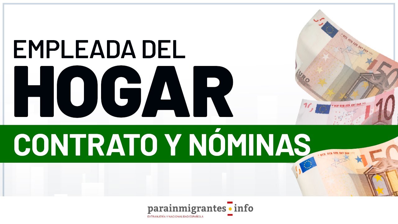 nómina empleada de hogar ministerio de trabajo