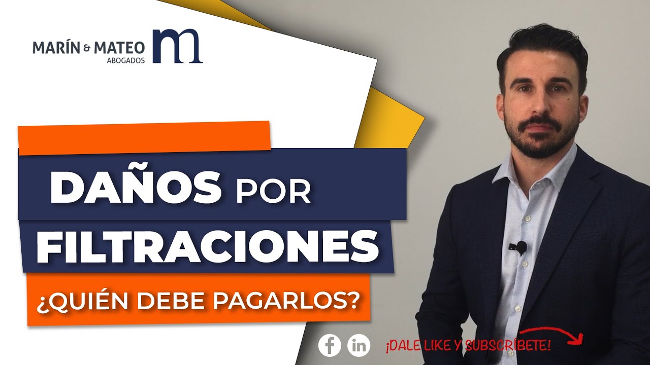 daños por filtraciones de agua de lluvia