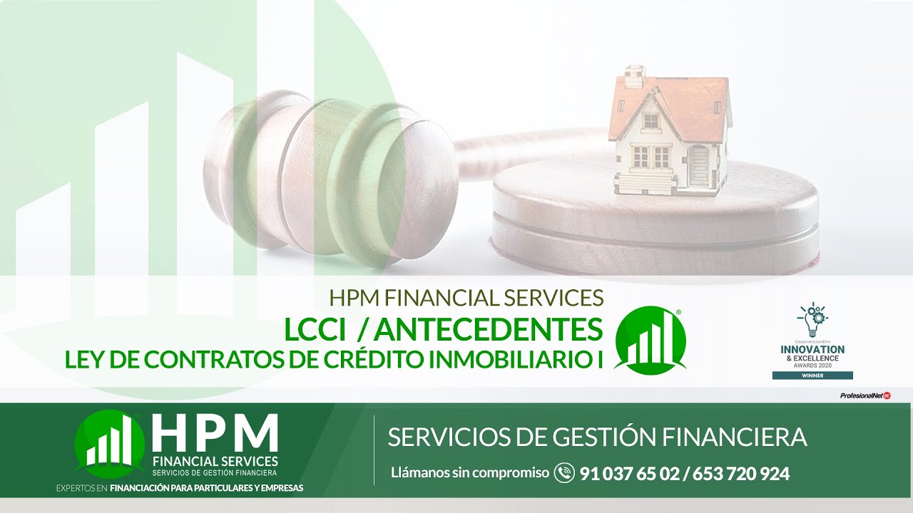 ley de contratos de crédito inmobiliario
