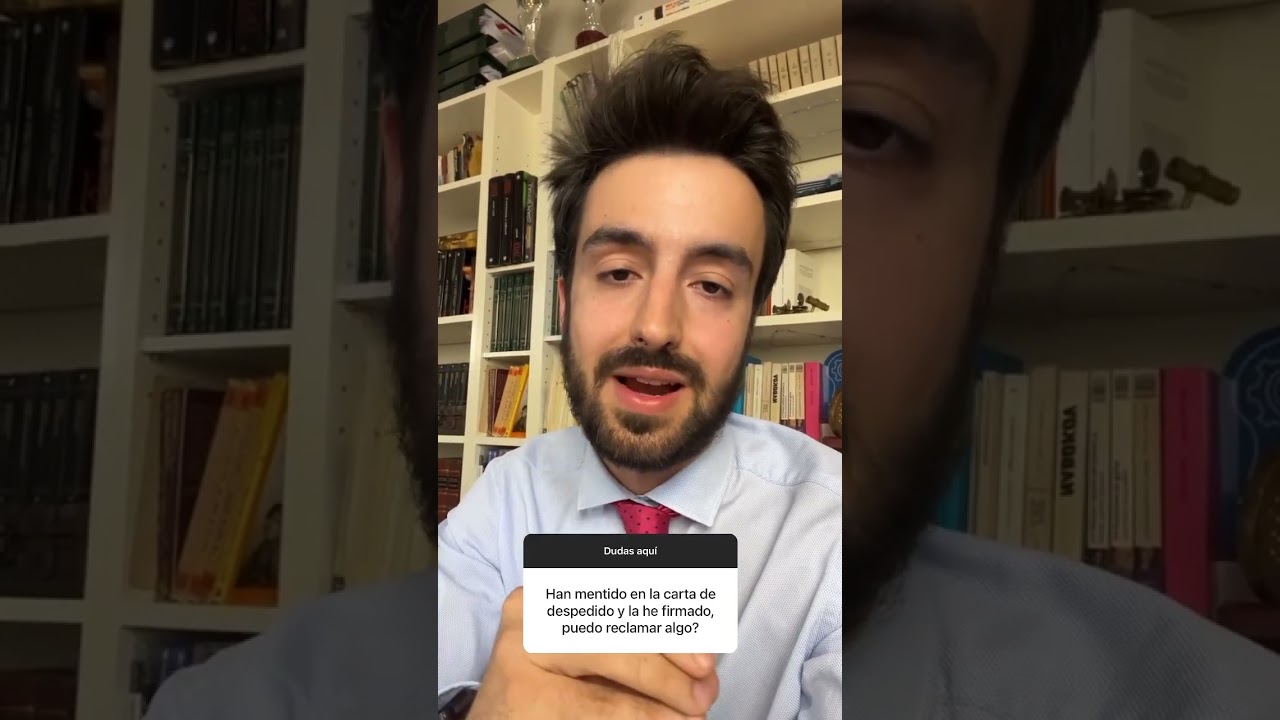 mentiras en la carta de despido