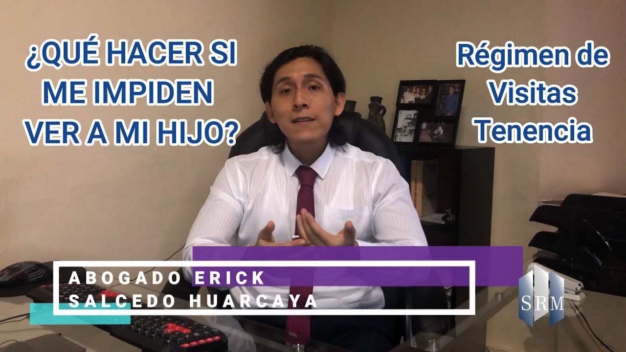 no me deja ver a mi hijo sin sentencia