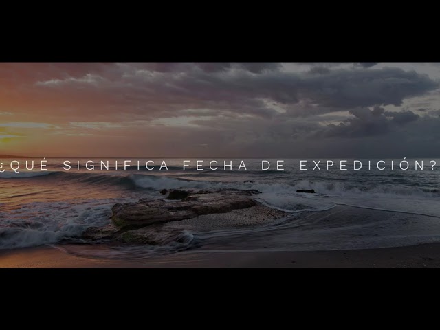 qué es la fecha de expedición