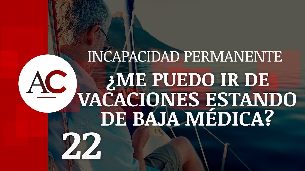 se puede viajar estando de baja médica