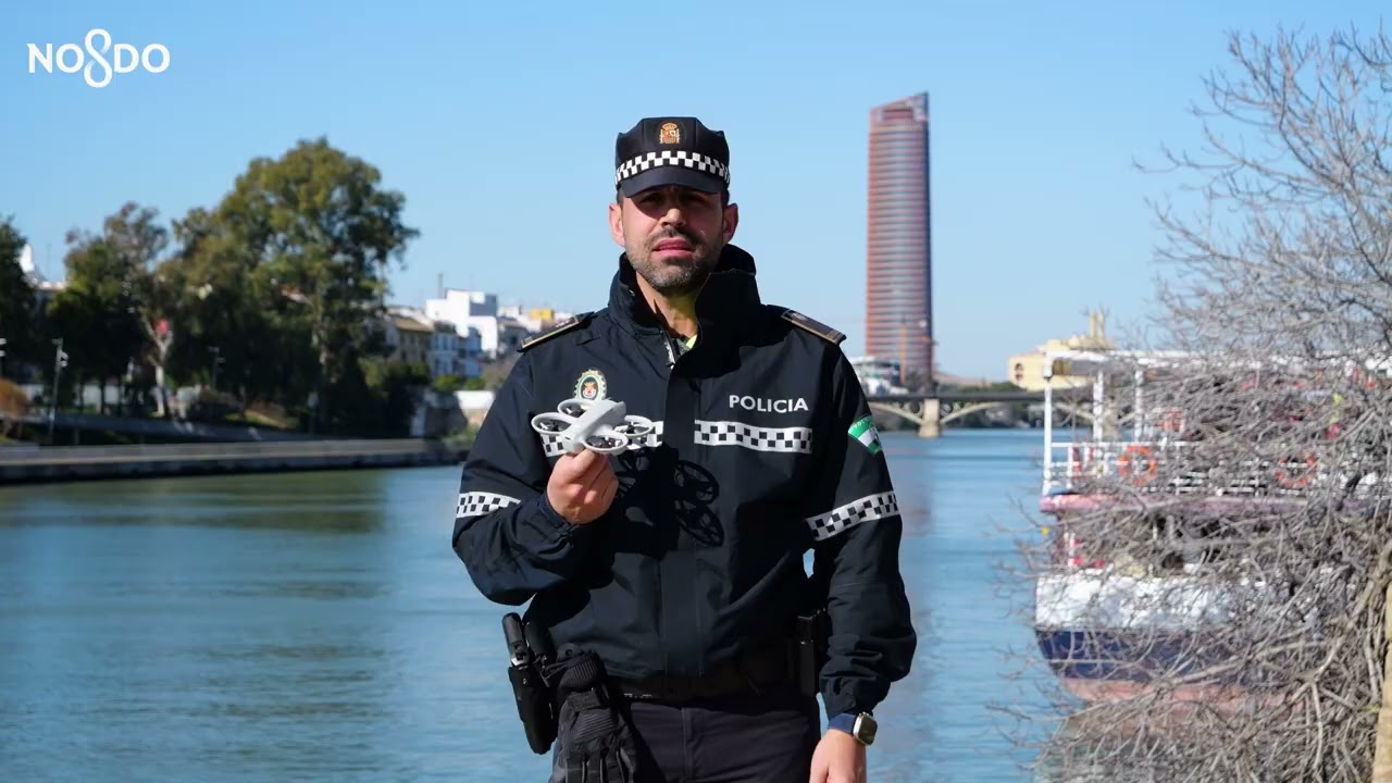 se puede volar un dron en un pueblo