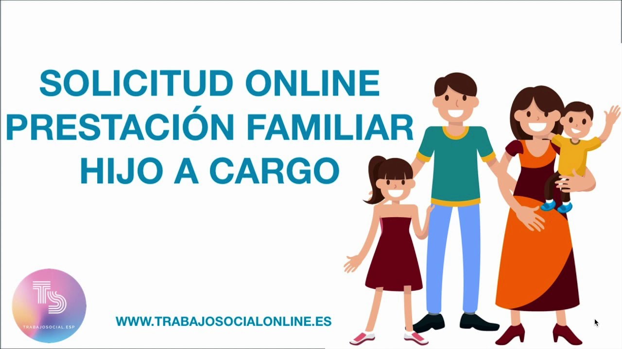 solicitud ayudas por hijos a cargo