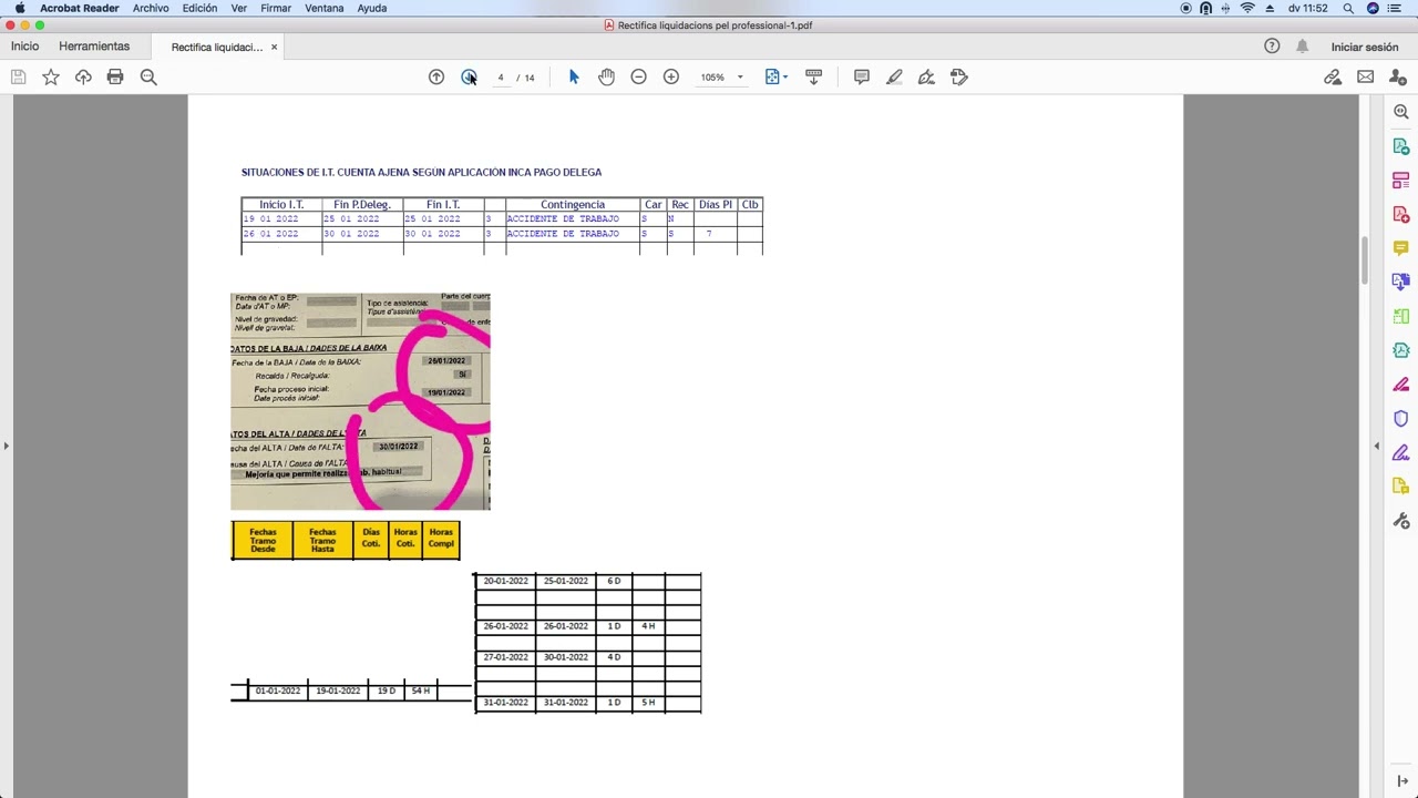 alta fuera de plazo seguridad social