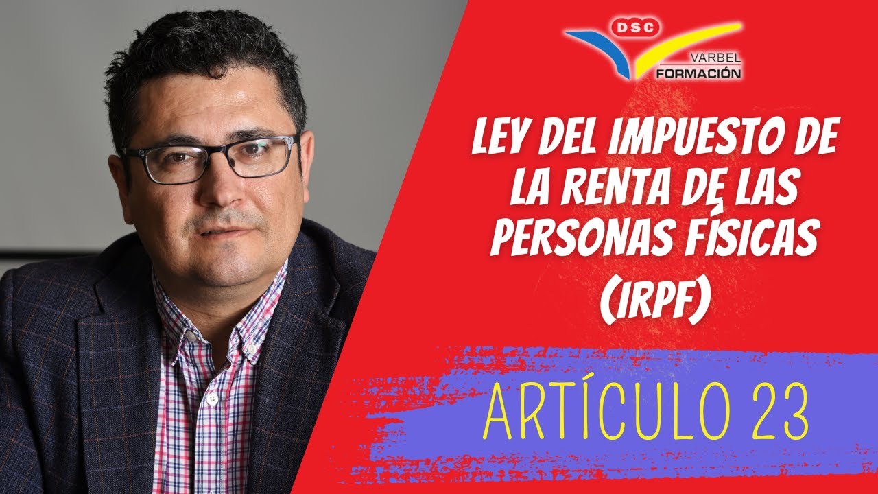 artículo 23.2 de la ley del impuesto