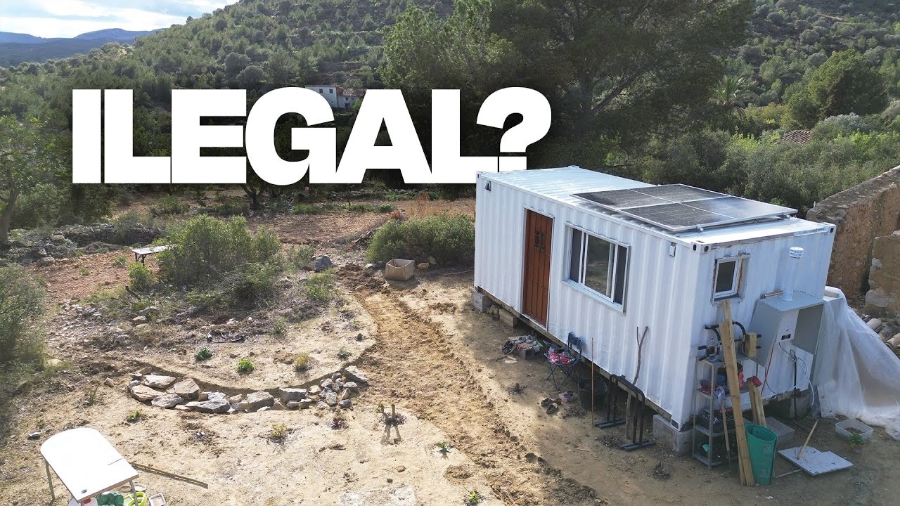 casa con ruedas en terreno rustico