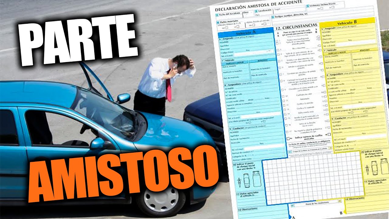 como se hace un parte amistoso