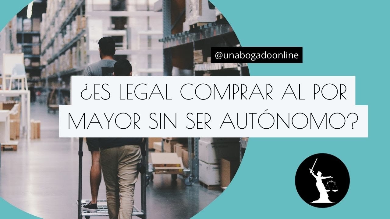 comprar al por mayor sin ser autonomo