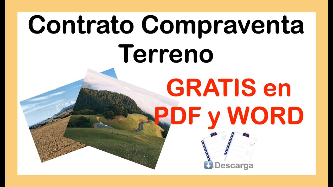 contrato de compraventa de terreno entre particulares word