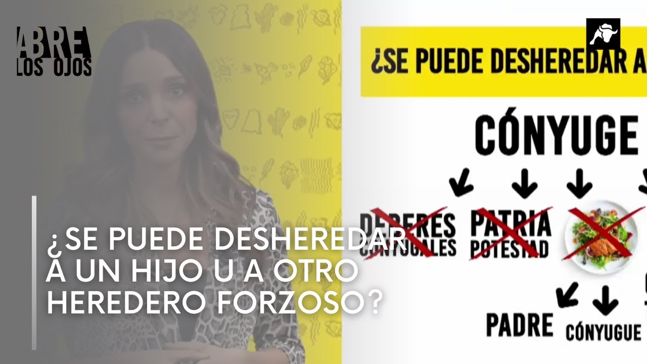 desheredar a un hijo en españa