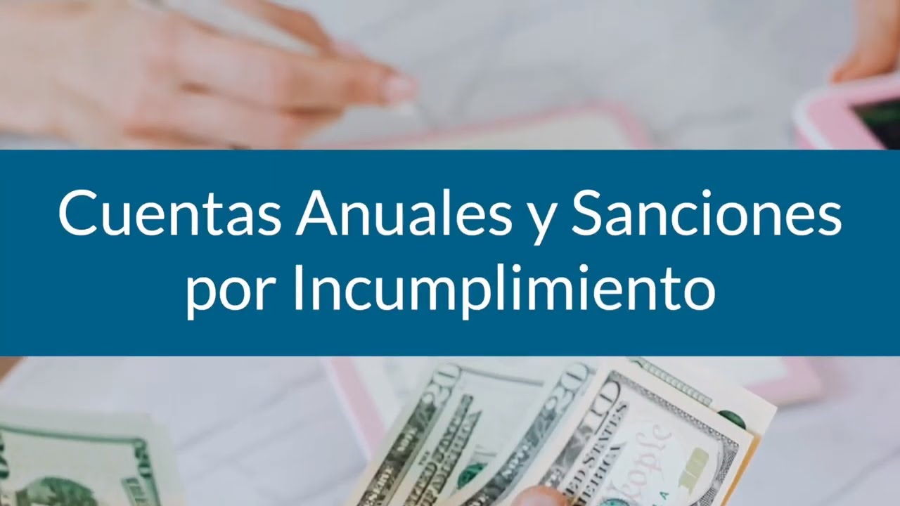 incumplimiento de la obligación de depósito de cuentas