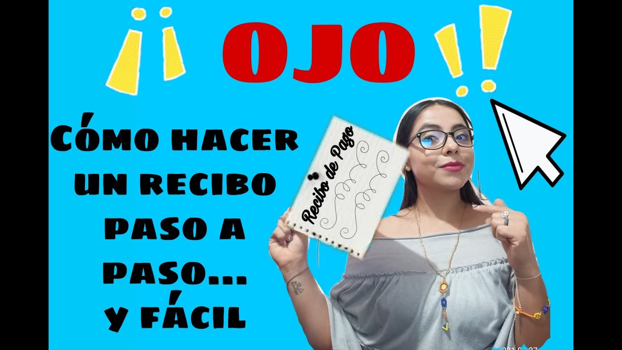 modelo de recibo de pago simple