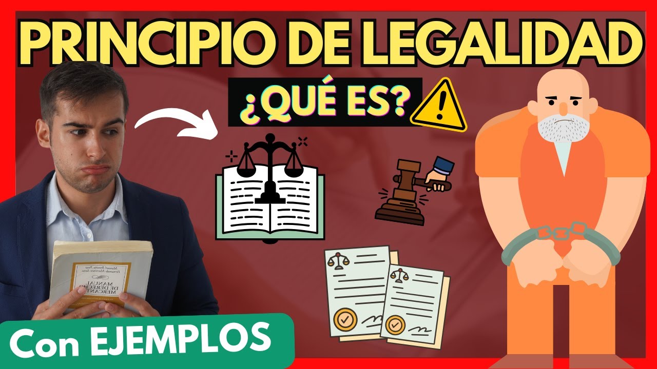 que es el principio de la legalidad