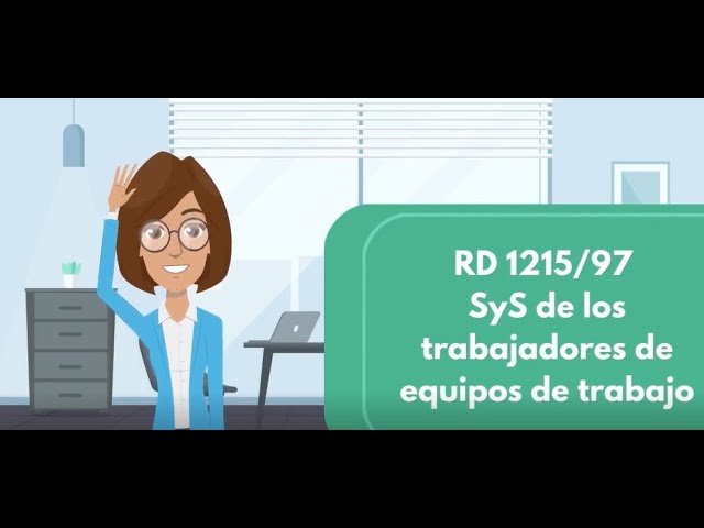 real decreto 1215 1997 de 18 de julio