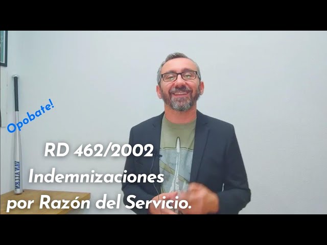 real decreto indemnizaciones por razón del servicio