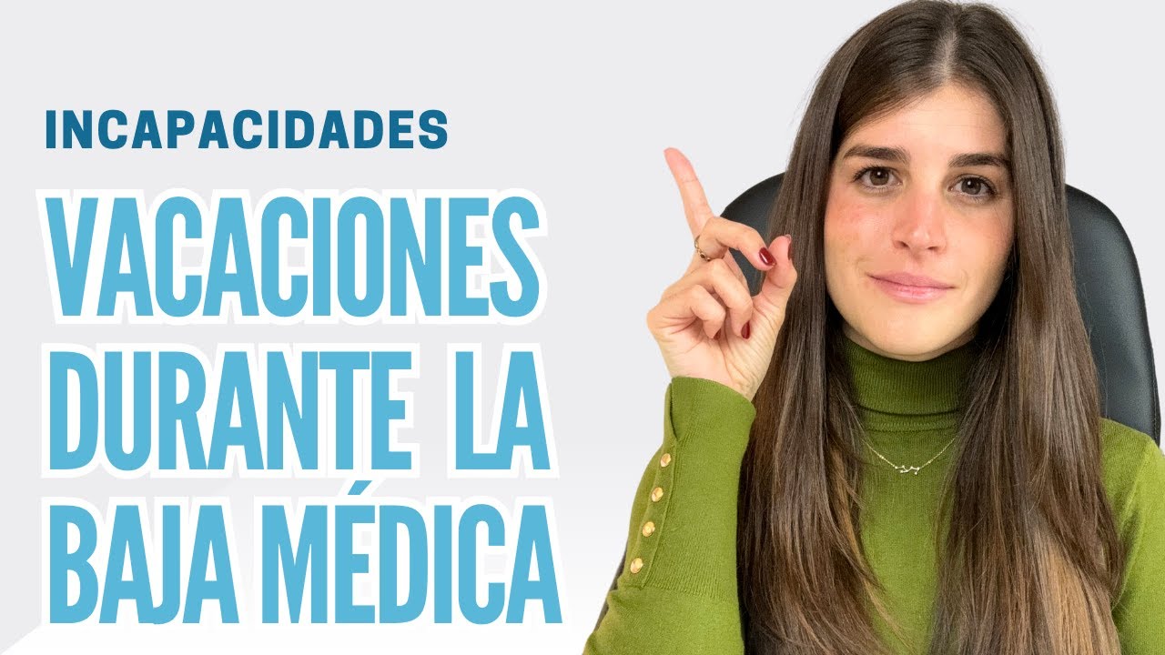 se generan vacaciones estando de baja por it