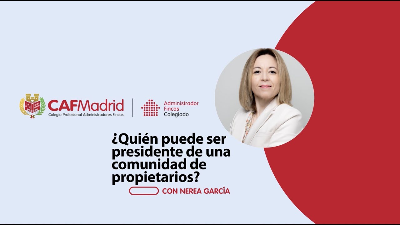 se puede ser presidente de una comunidad sin ser propietario