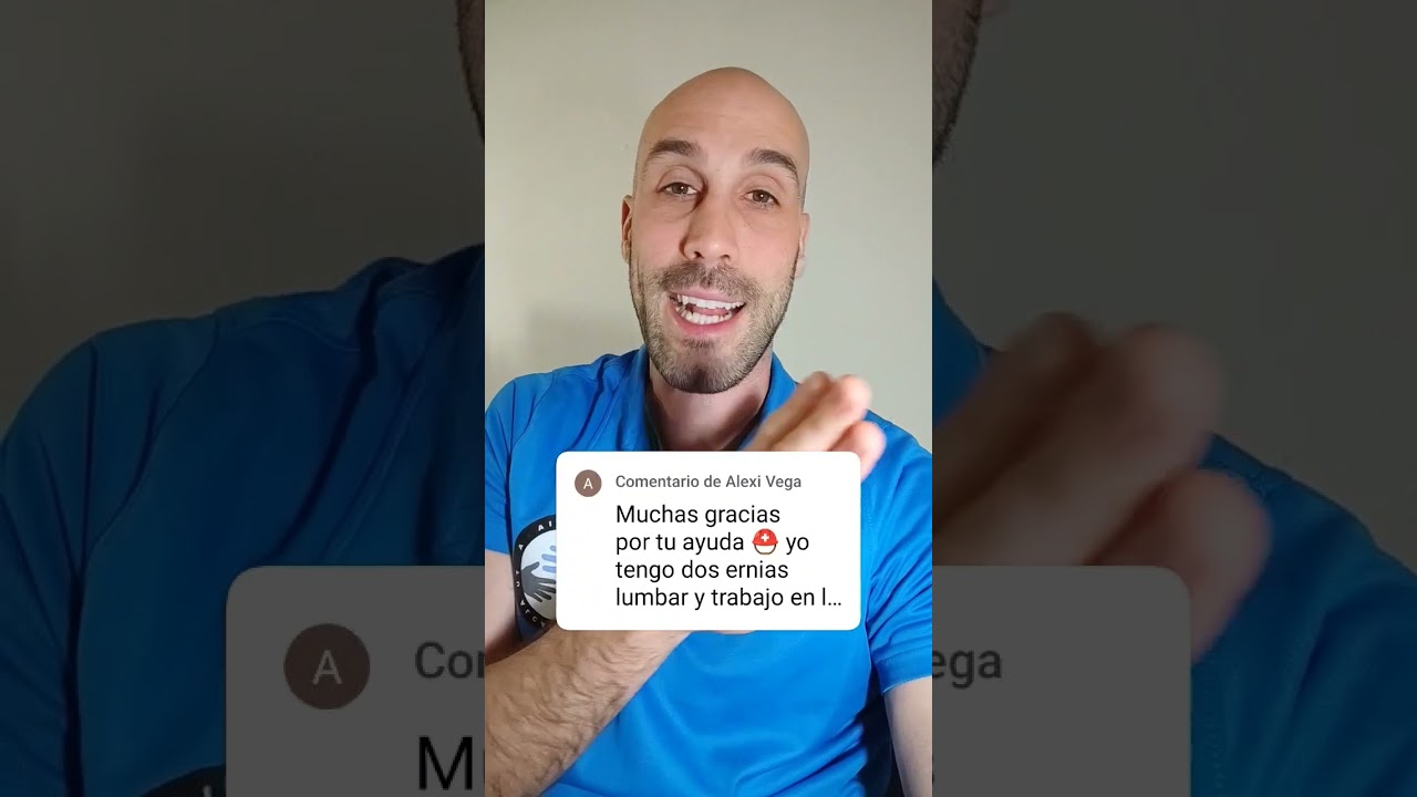 se puede trabajar con hernia discal