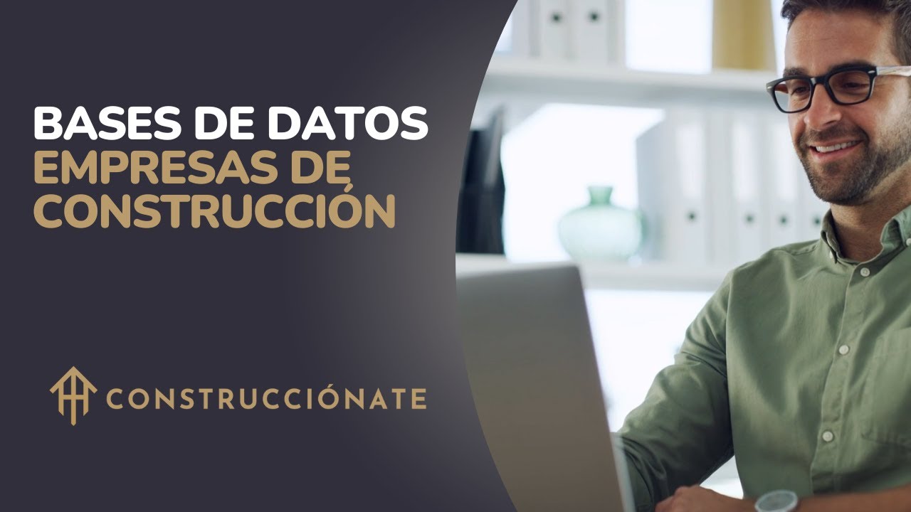 bases de datos empresas de construcción