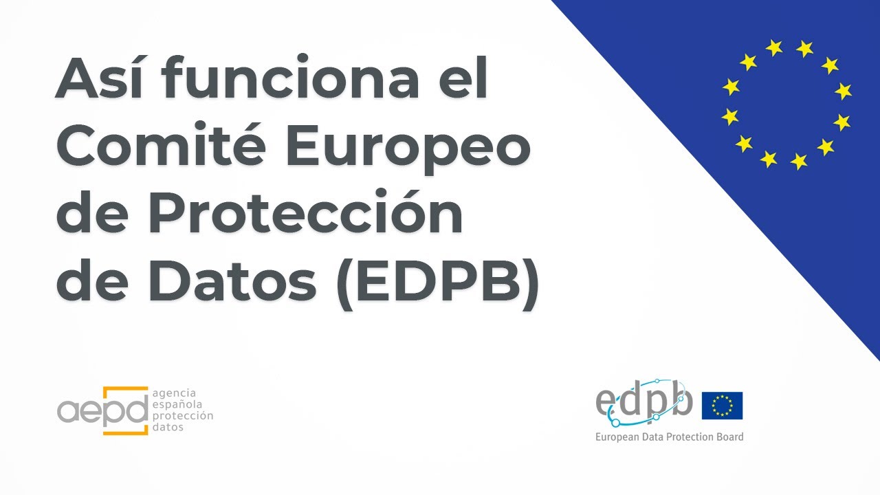 comité europeo de protección de datos