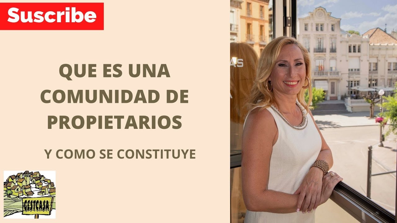 como constituir una comunidad de propietarios