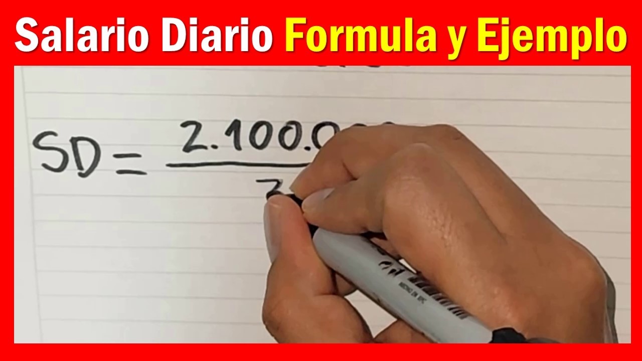 como se calcula el salario diario