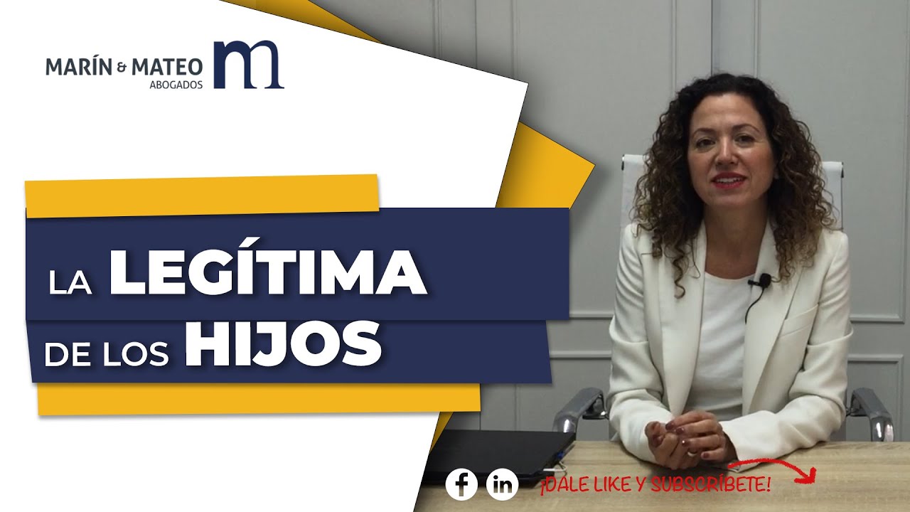 cual es la legitima de un hijo