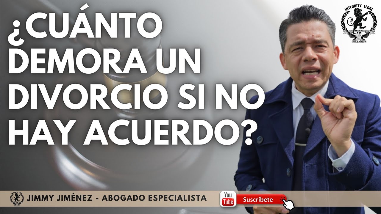cuanto tarda un divorcio sin acuerdo