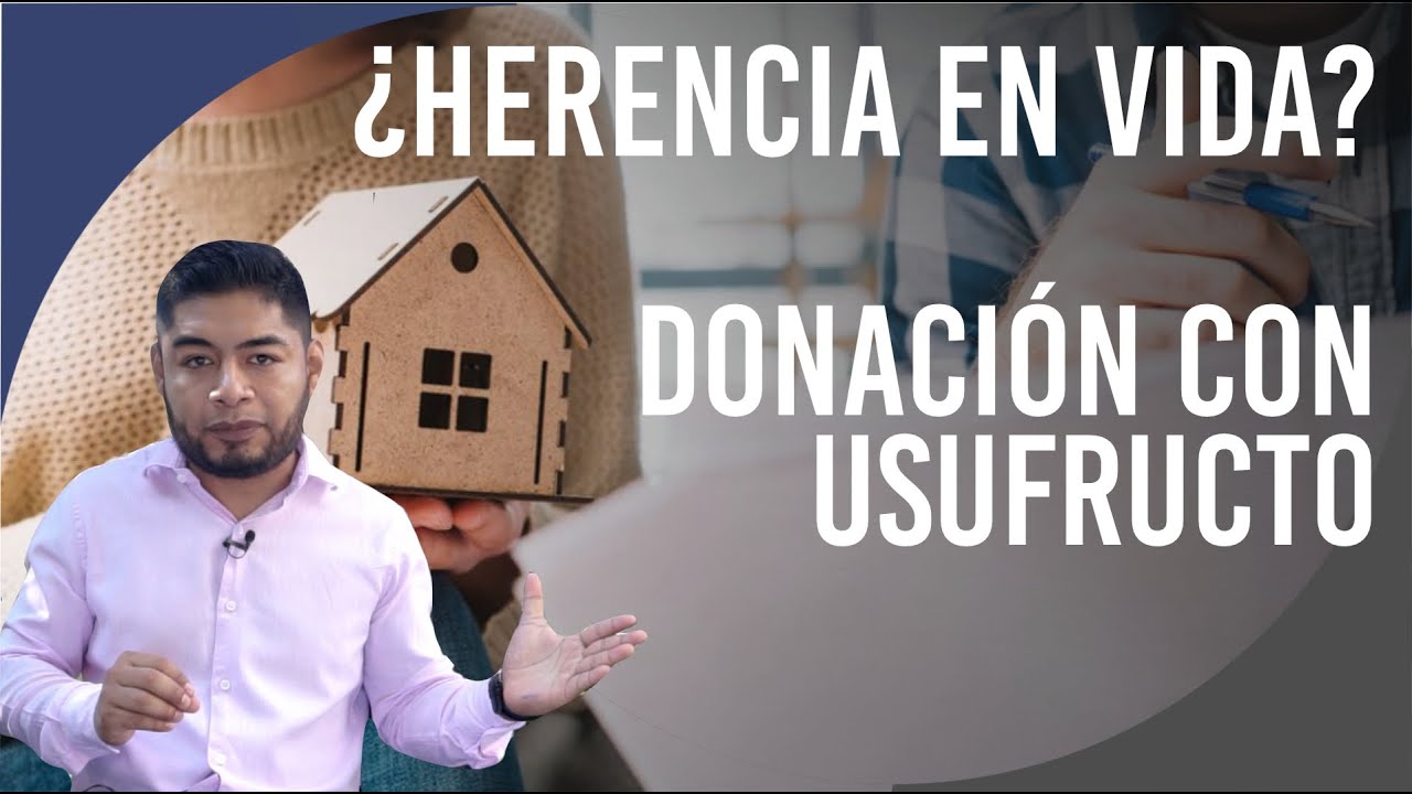 dejar vivienda en usufructo a un hijo