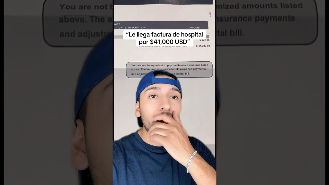 me ha llegado factura de hospital