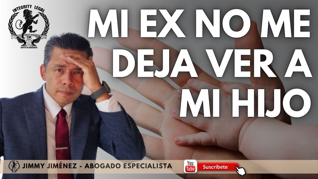 mi ex no me informa sobre mi hijo