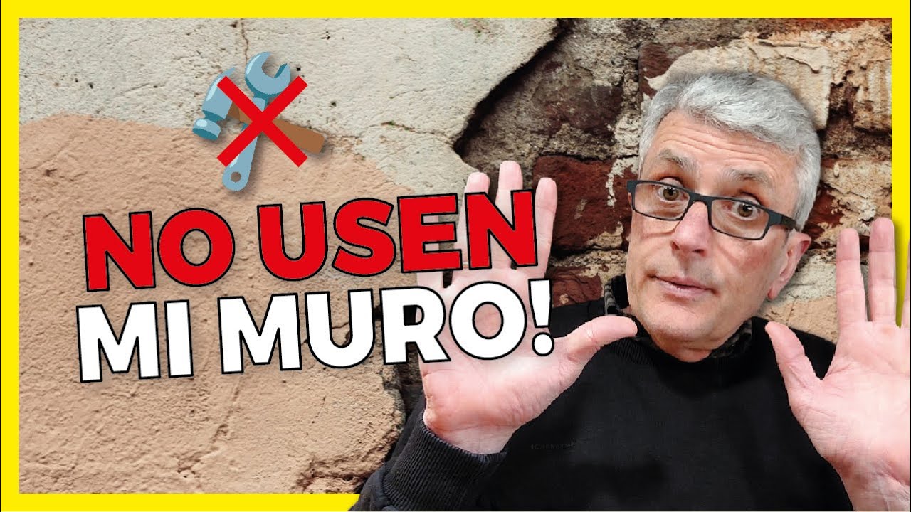 pared no medianera contigua a finca ajena