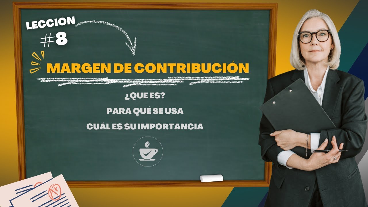 que es el margen de contribucion